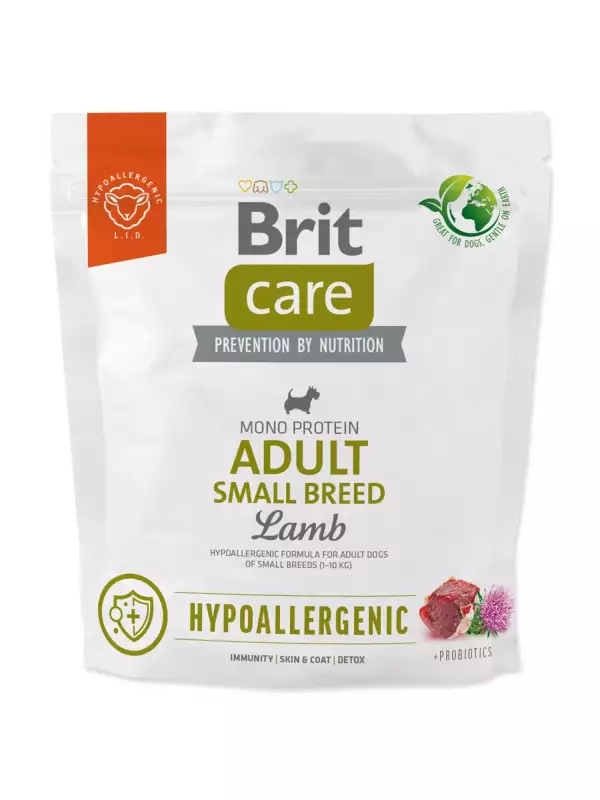 Krmivo Brit Care Dog Hypoallergenic Adult Small Breed 1kg