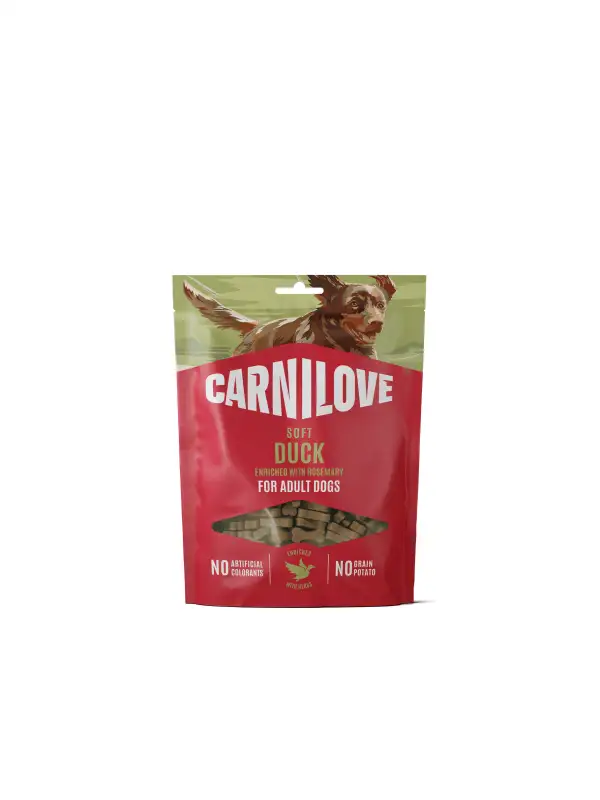 Carnilove Dog Soft Snack Duck enriched with Rosemary 200 g