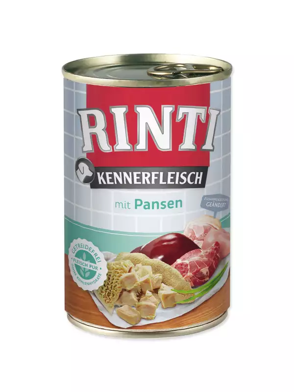 Konzerva Rinti Kennerfleisch Adult žaludky 400g