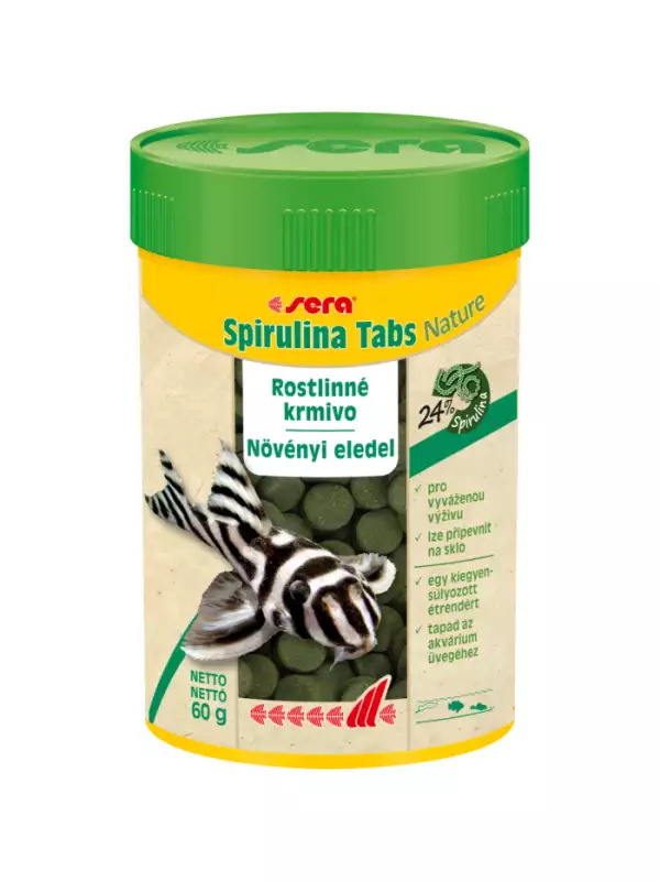 SERA Spirulina tabs 100ml 100tab. 60g