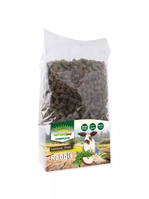 Krmivo Nature Land Complete pro králíky a zakrslé králíky pelety 1,7kg