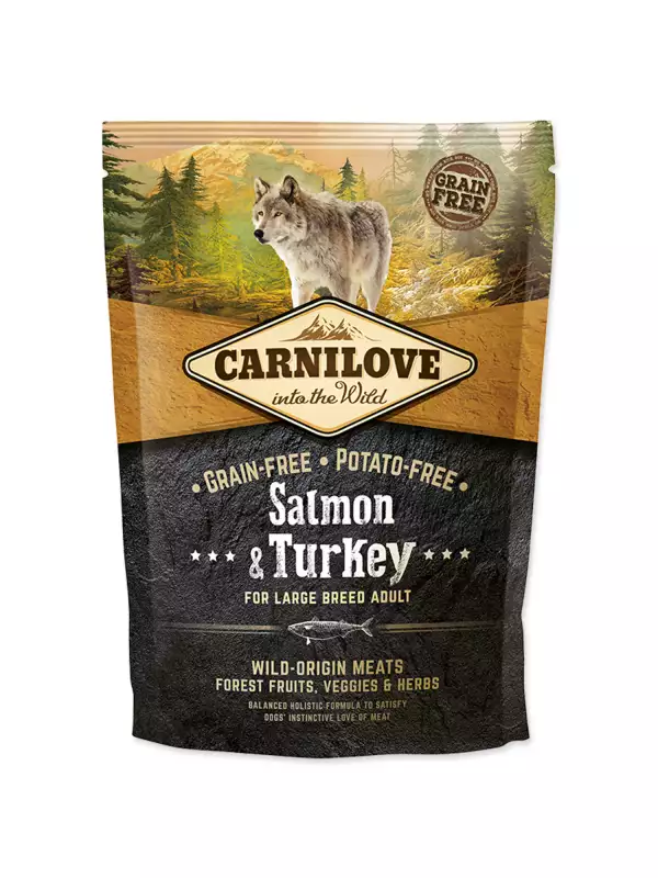 Krmivo Carnilove Adult Large Breed Salmon & Turkey 1,5kg