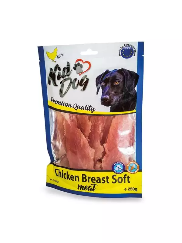 KIDDOG kuřecí prsa, měkké masíčko 250 g