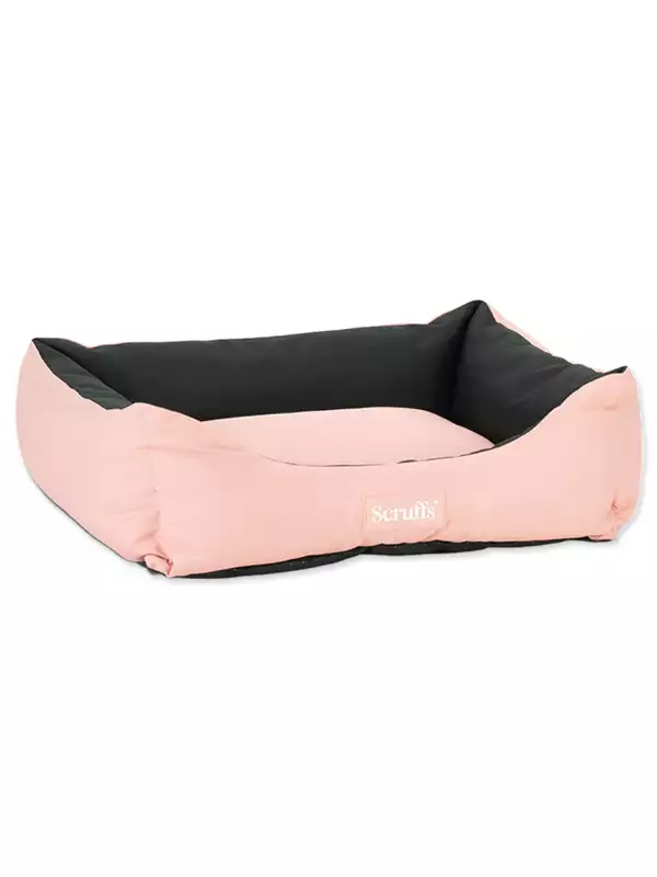 Pelech Scruffs Expedition Box Bed Rose Quartz M 60x50cm