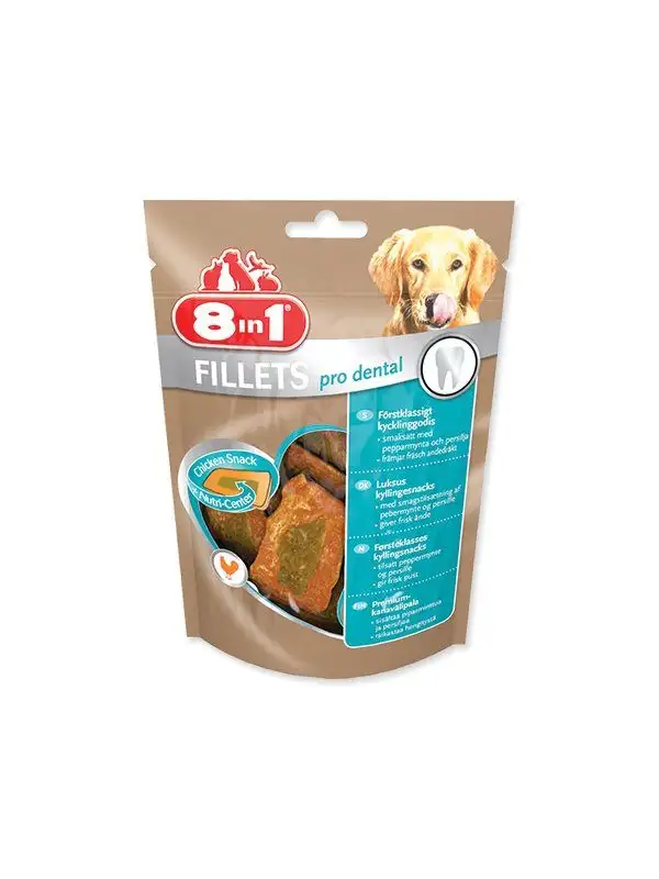 Pochoutka 8in1 Fillets Dental 80g