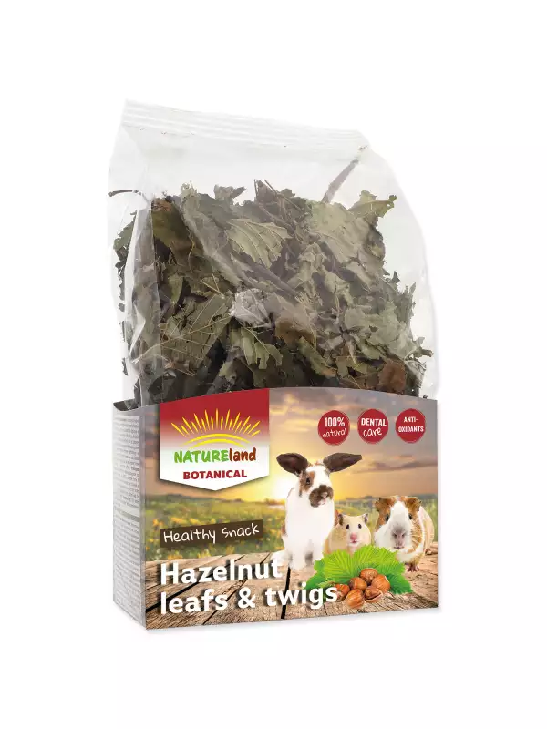 Pochoutka Nature Land Botanical větvičky z lísky 50g