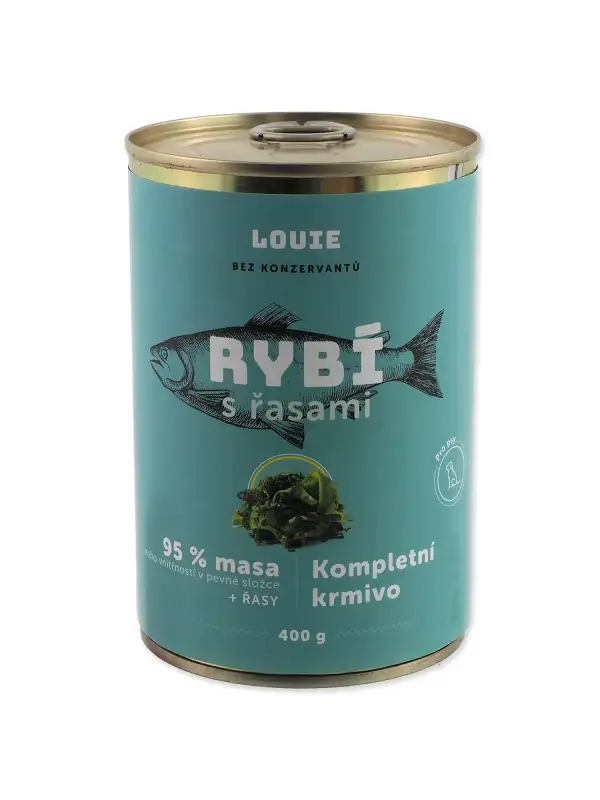Konzerva LOUIE rybí s řasami 400g