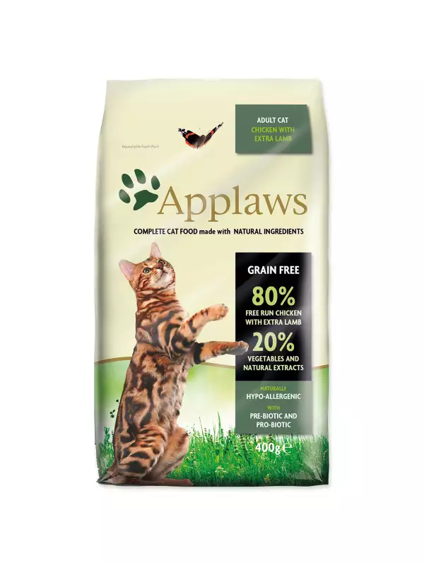 Krmivo Applaws Dry Cat Chicken with Lamb 400g