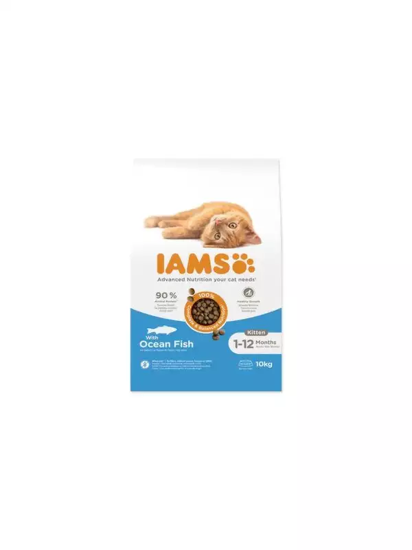 Krmivo IAMS Cat Kitten Ocean Fish 10kg