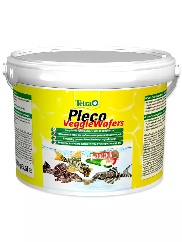 Krmivo Tetra Pleco Veggie Wafers 3,6l