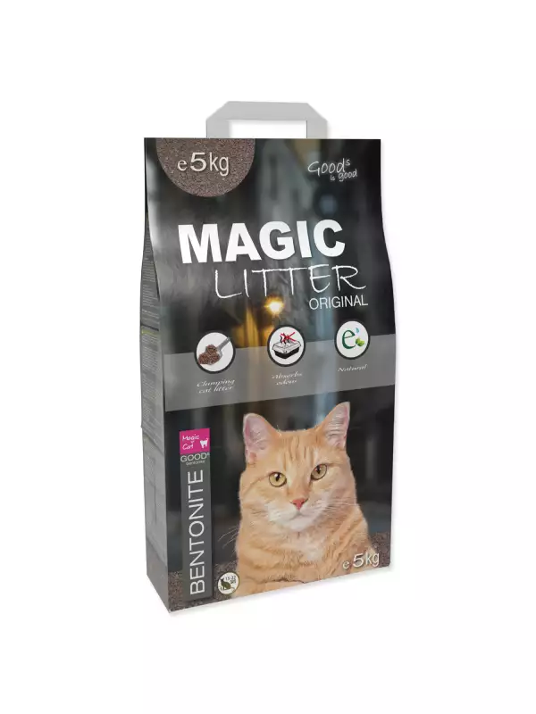 Kočkolit Magic Litter Bentonite Original 5kg