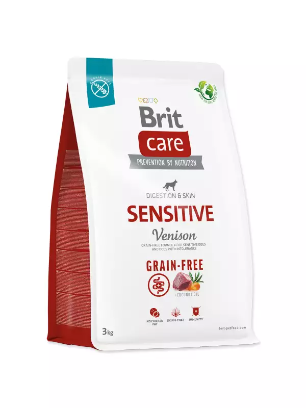 Krmivo Brit Care Dog Grain-free Sensitive Venison 3kg