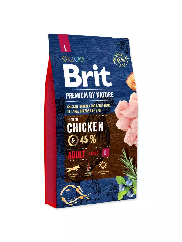 Krmivo Brit Premium by Nature Adult L 8kg