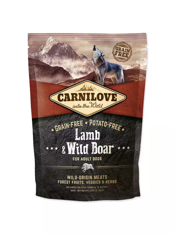 Krmivo Carnilove Adult Lamb & Wild Boar 1,5kg