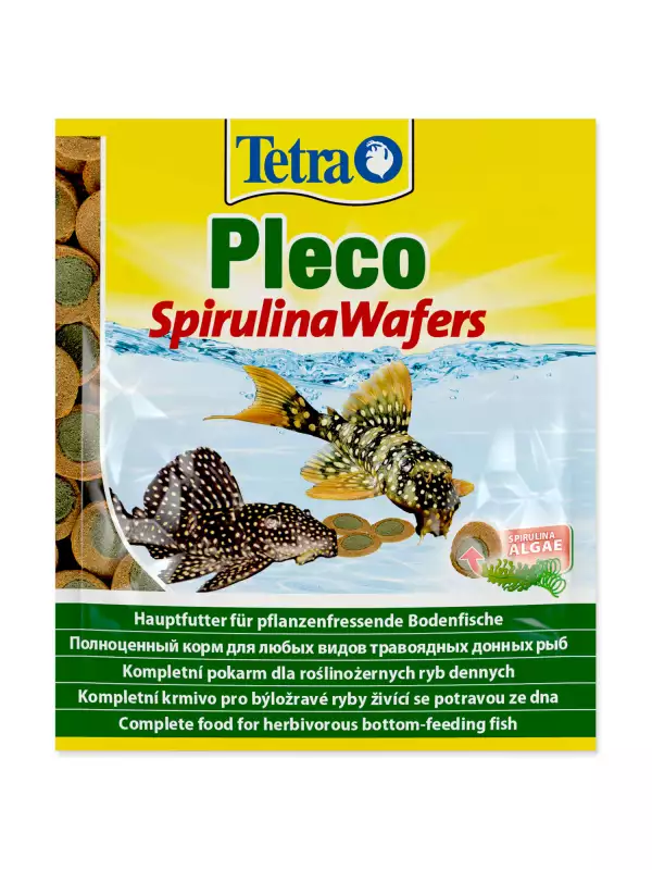 Krmivo Tetra Pleco Spirulina Wafers sáček 15g