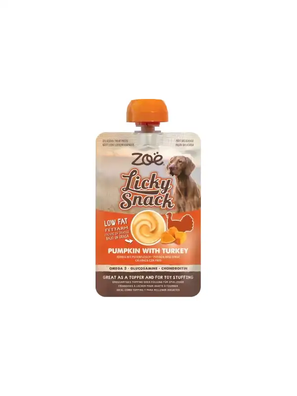 Pochoutka Zoë Licky Snack dýně s krůtím masem, 85 g