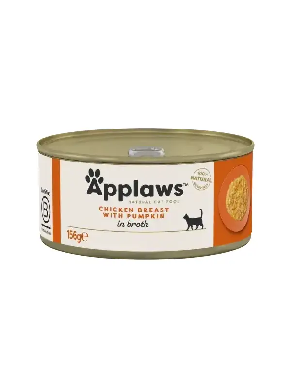 Konzerva Applaws Cat kuřecí s dýní 156g