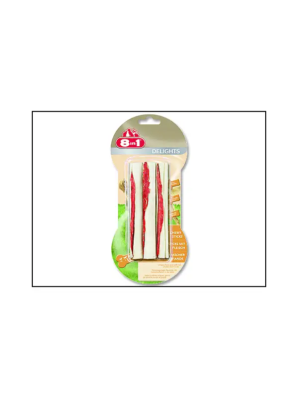 Pochoutka 8in1 Delights kost žvýkací 3ks