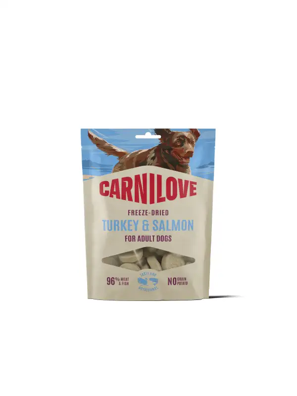 Carnilove Dog Freeze Dried Turkey & Salmon 60 g