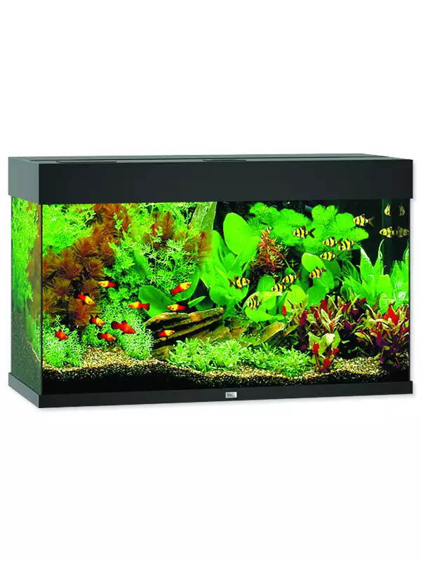 Akvarijní set Juwelt Rio LED 125 černé 81x36x50cm 125l