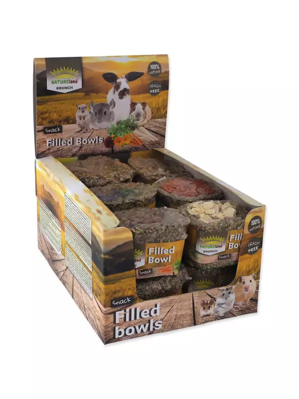 Pochoutka Nature Land Brunch Chutné košíčky Displej 75g 12ks