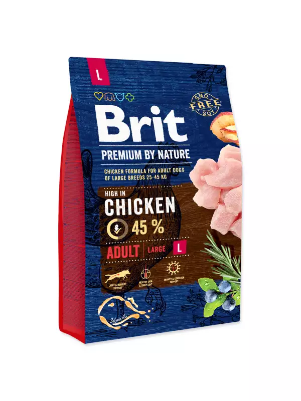 Krmivo Brit Premium by Nature Adult L 3kg